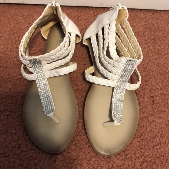 Charlotte Russe Shoes - Charlotte Russe Diamond Braided Shoes